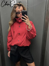 Women’s Casual Lightweight Jacket – Solid Color, Single Breasted, Zipper, Long Sleeve, Loose Fit Coat, Autumn 2025 Outwear