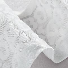 Pleated Front Button Strapless Lace Tube Top – Non-Slip Invisible Bra for Women