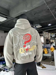 Y2K Harajuku Letter Print Hoodie & Sweatpants – Unisex Streetwear Set