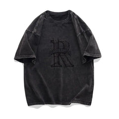 Women’s Oversized Graphic T-Shirt – Harajuku Y2K Vintage Streetwear Hip Hop Loose