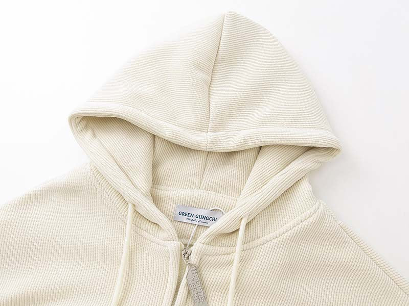 Y2k Zip Up Hoodie Women Autumn Retro Embroidered Letter Loose Long Sleeve Tops 2025 Casual Hooded Sweatshirts Harajuku Jackets