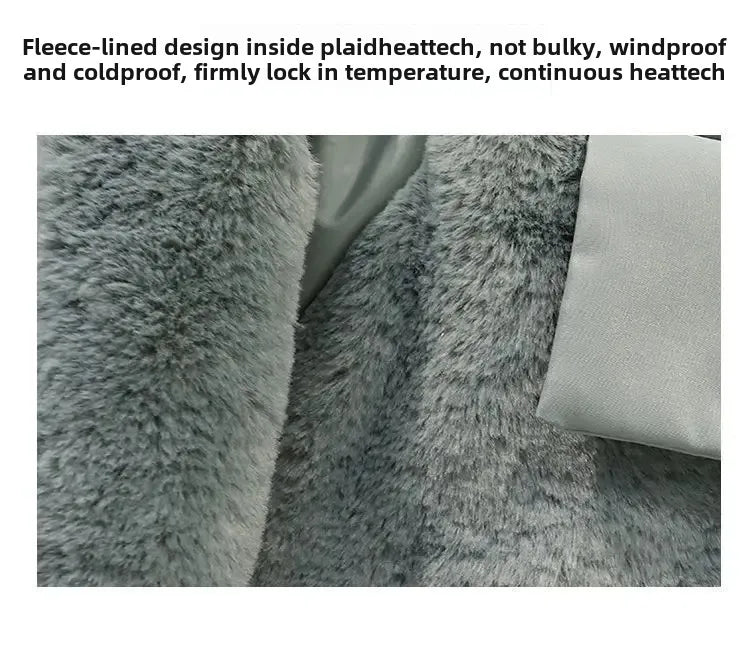 Autumn/Winter New Loose-Fit Thickened Parka Women's Cropped Petite Padded Jacket Fashionable Cotton Coat Cotton-Padded Trendy