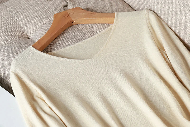 2025 autumn winter Sweater Knitted Pullover women v-neck oversize sweater female loose long sleeve sweater top Jumper