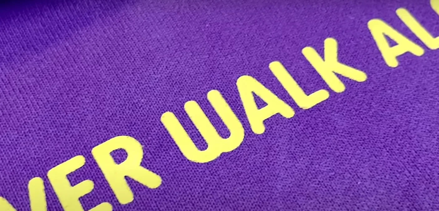 BTS Jimin ‘You Never Walk Alone’ Purple Hoodie – Seven With You 13 Print K-Pop Fan Sweatshirt
