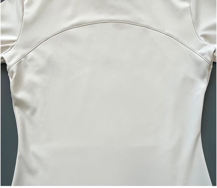 Women’s Quick-Dry Stand Collar Fitness Jacket – Slim Fit Zip-Up Yoga, Running, Cycling & Sports Top